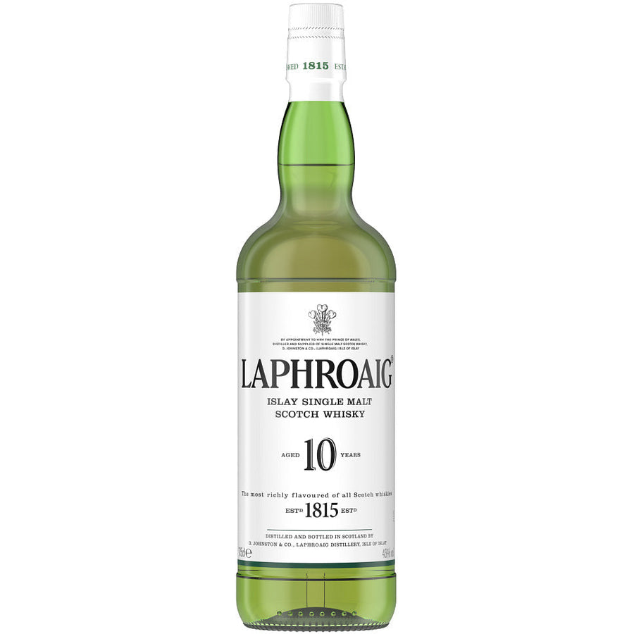 Laphroaig Single Malt Scotch 10 YR 750 ml