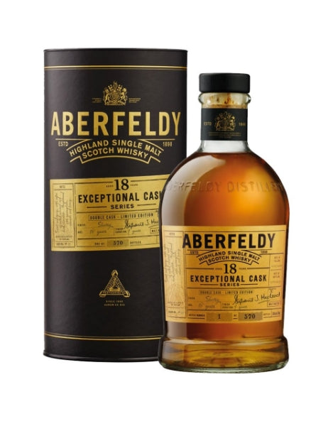 Aberfeldy 18 Year Single Malt Finished in Tuscan Red Wine Casks Limited Edition 750 ml