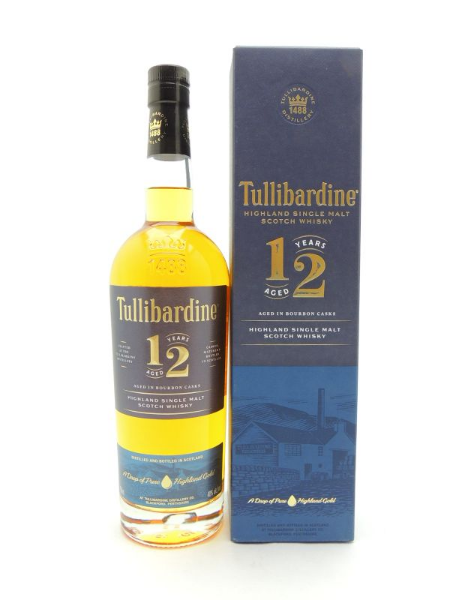 Tullibardine Distillery Highland Single Malt Scotch Whisky 12 year 750 ml