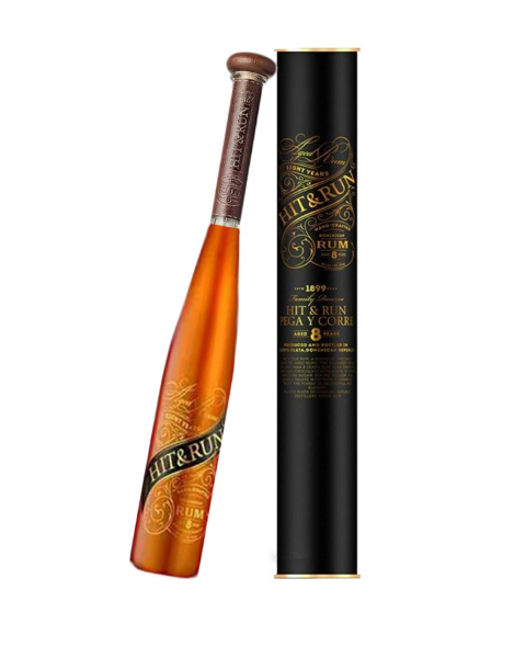 Hit and Run Hand Crafted Dominican Rum 8 Year 750 ml