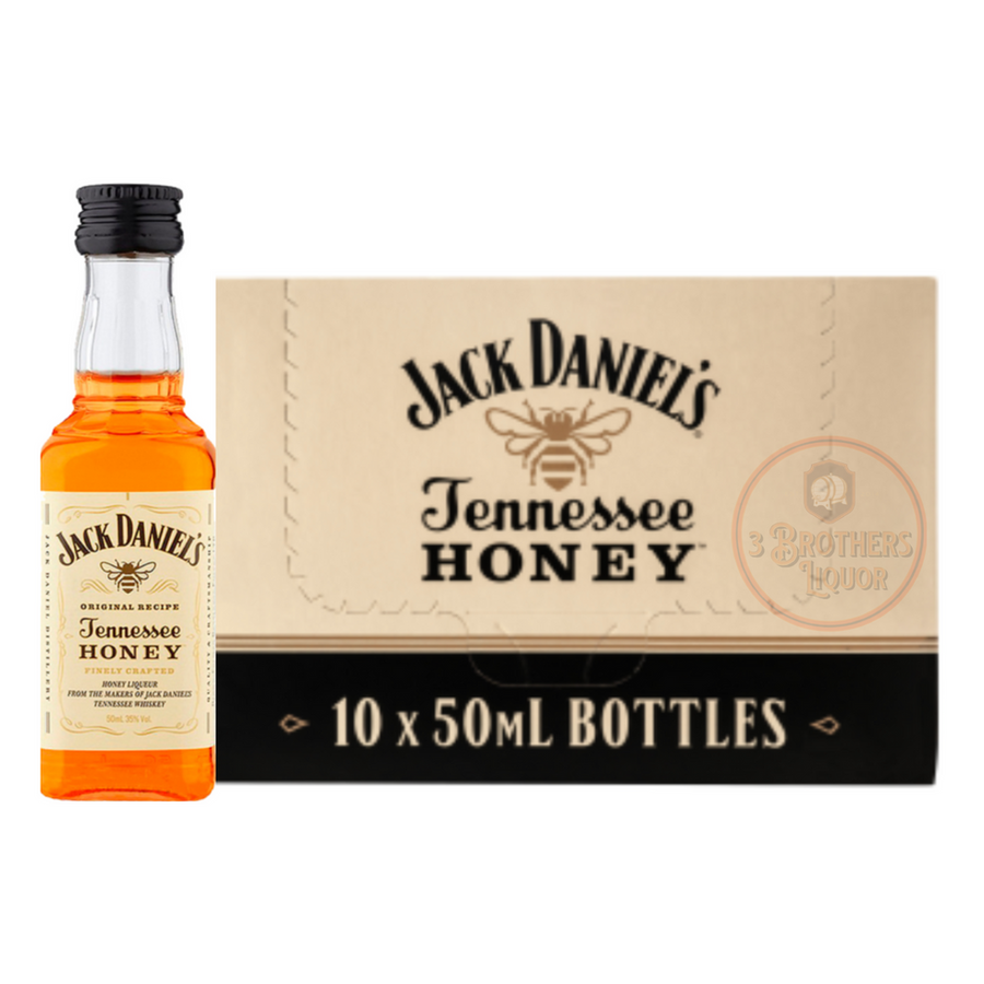 Jack Daniel's Tennessee Honey Flavored Whiskey (10-Pack) 50