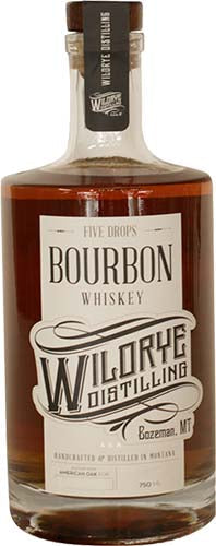 WildRye Distilling Five Drops Bourbon 750ml