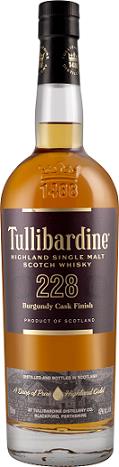 Tullibardine Distillery 228 Burgundy Cask Finish Highland Single Malt Scotch Whisky 750 ml