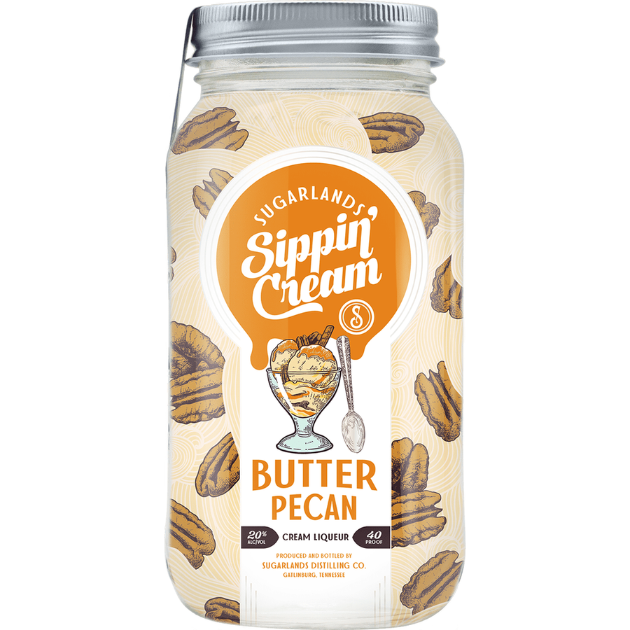 Sugarlands Butter Pecan Sippin' Cream Liqueur 750 ml