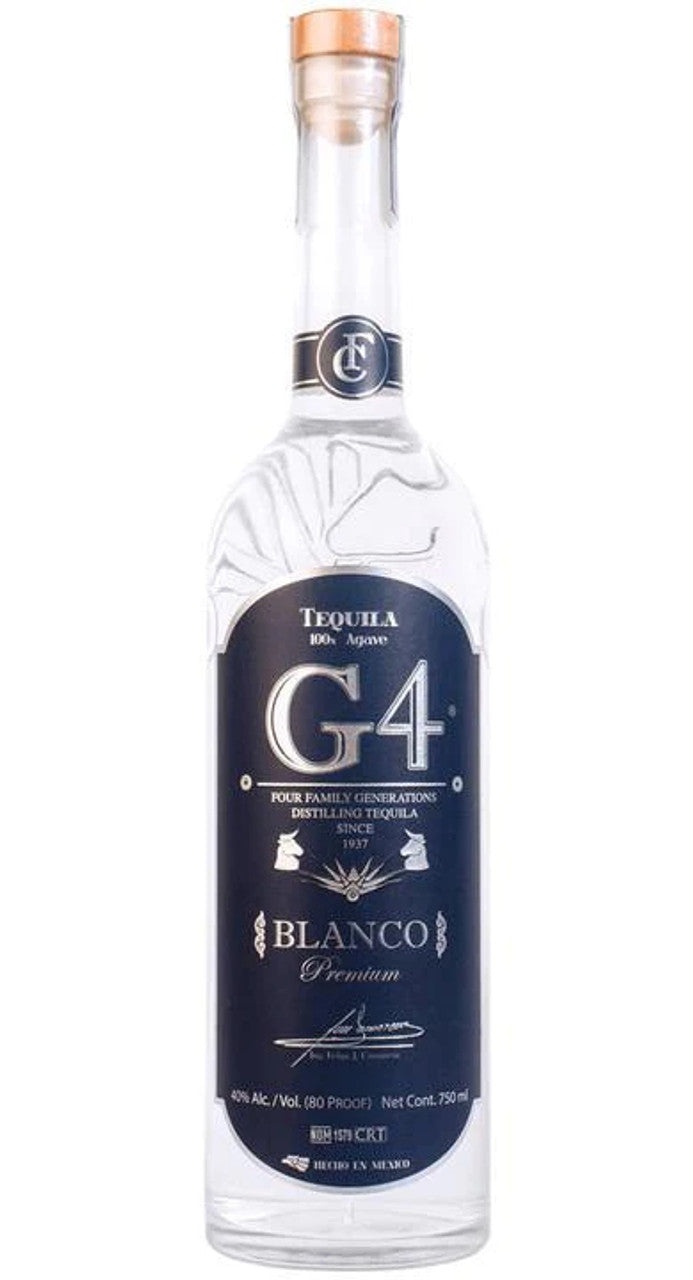 G4 Tequila Blanco 80 proof 750 ml
