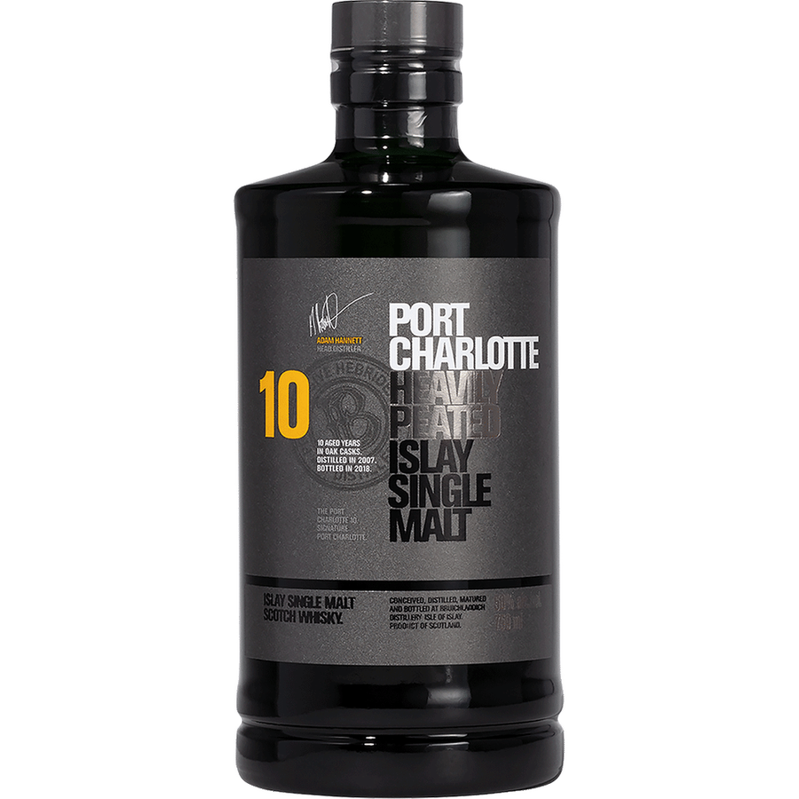 Bruichladdich Port Charlotte 10 Year Old Heavily Peated 750 ml