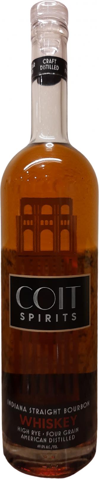 Coit Spirits Indiana Straight Bourbon High Rye Four Grain 750 ML