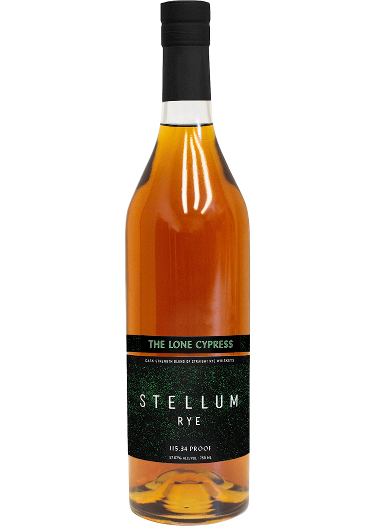 Stellum Rye Black The Lone Cypress Cask Strength 750 ml