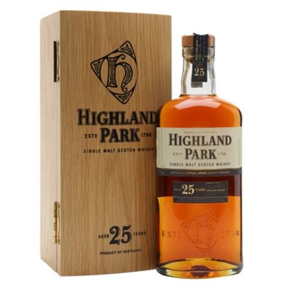 Highland park single malt 25 years 750 ml