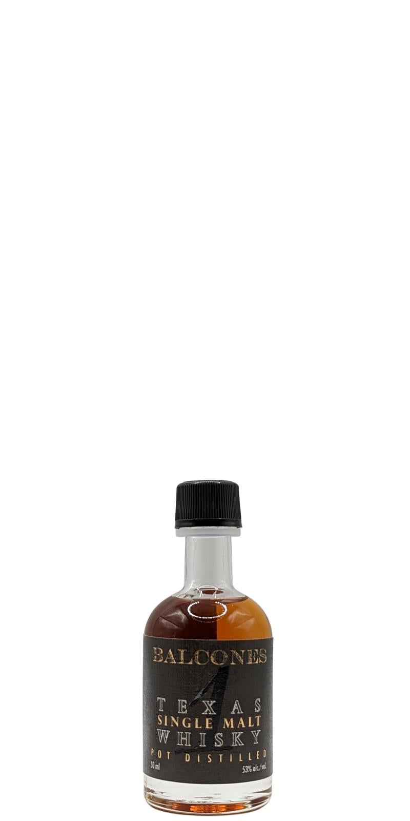 Balcones Texas Single Malt Whisky 50 ml