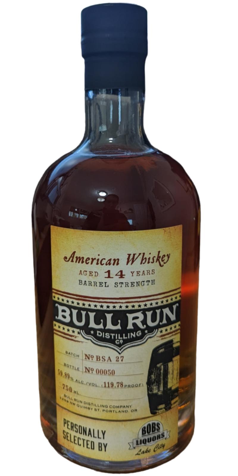 Bull Run American Enthusiast 13 year 750 ml