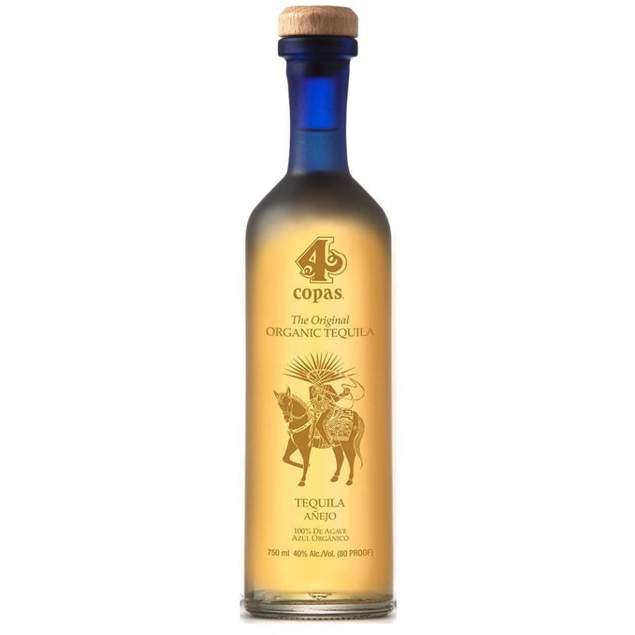 4 Copas Tequila Reposado 750 ml