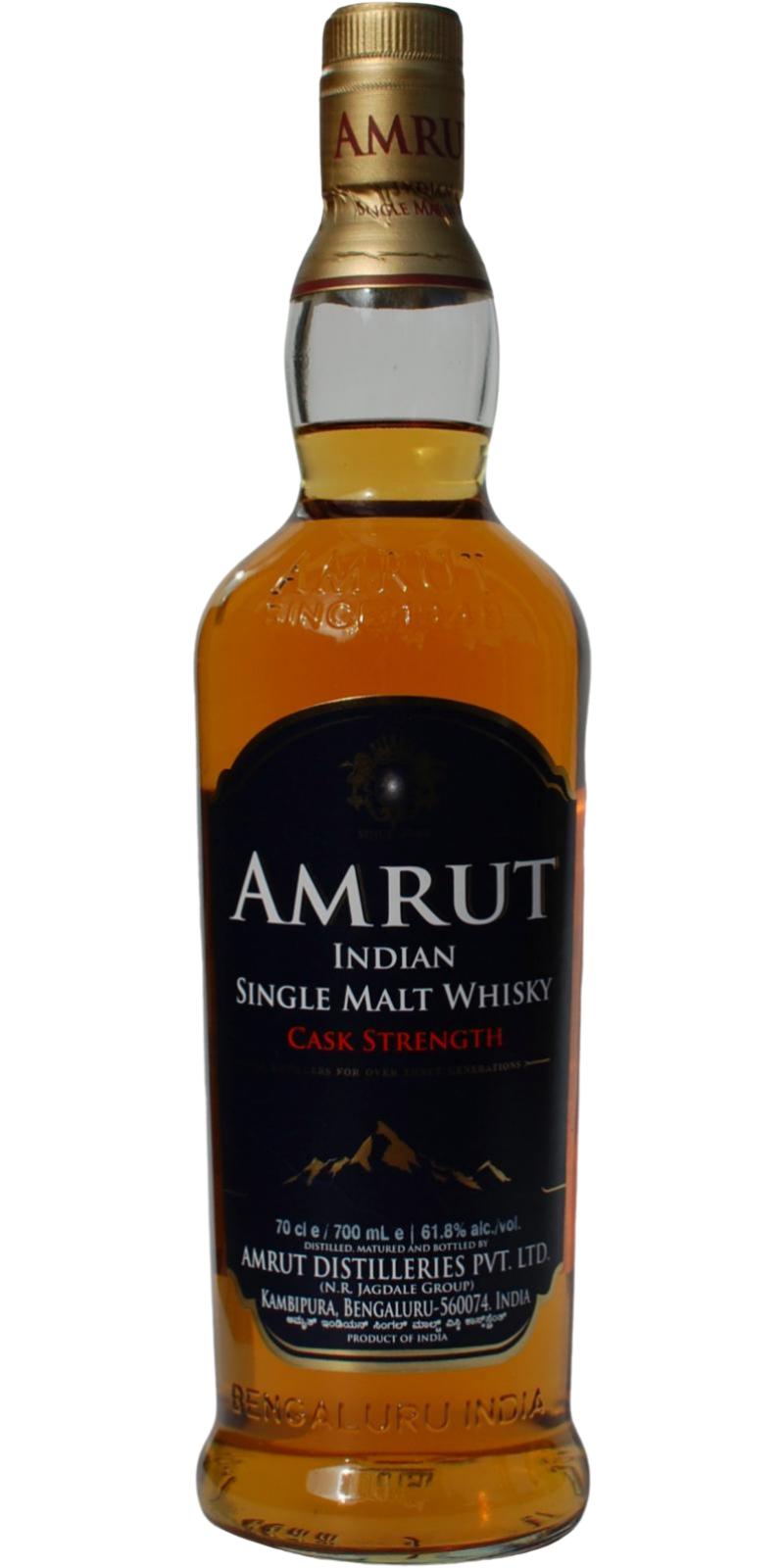 Amrut Indian Single Malt Cask Strength 750 ml