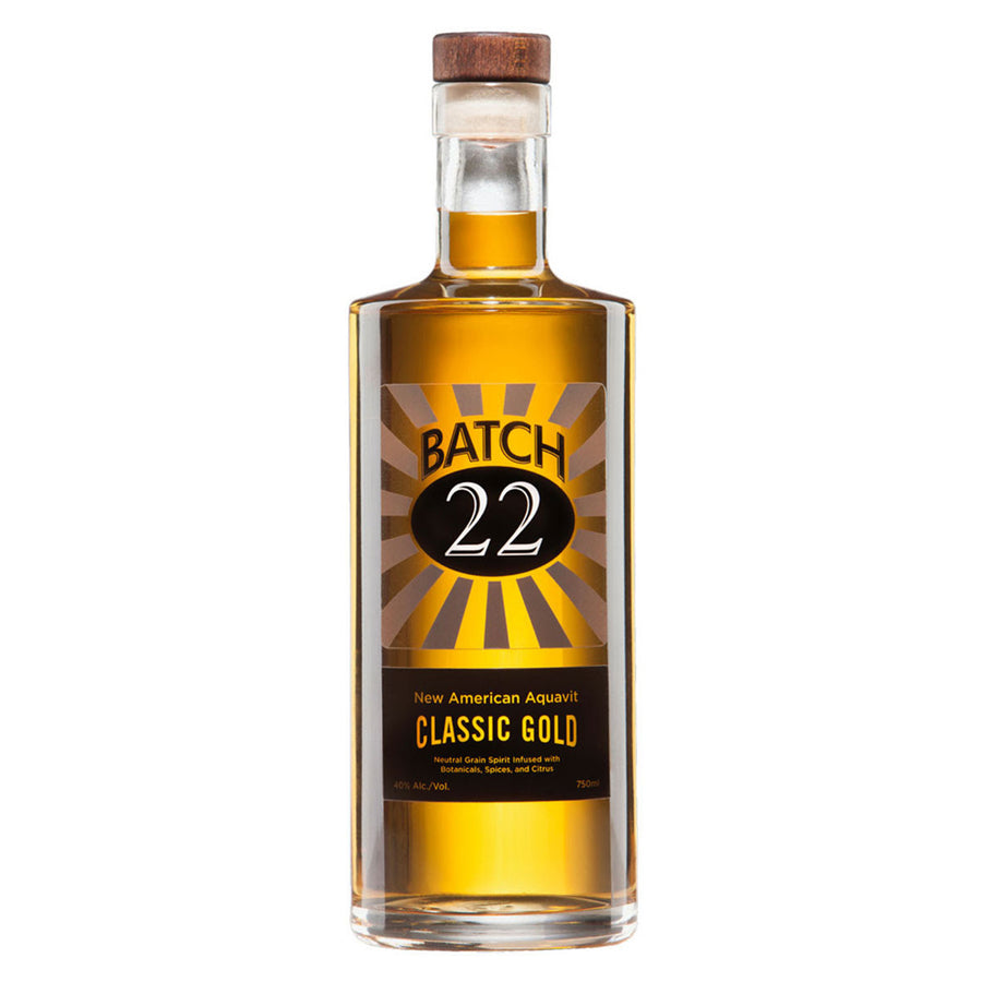 Batch 22 New American Aquavit Classic Gold 750 ml