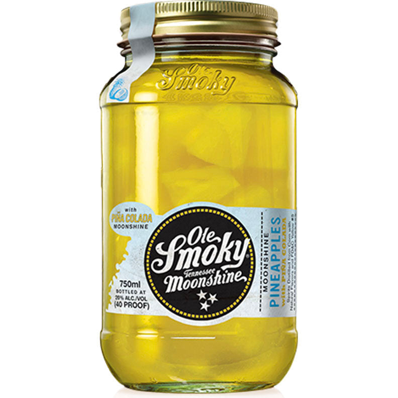 Ole Smoky Pineapples with Pina Colada Moonshine 750ml