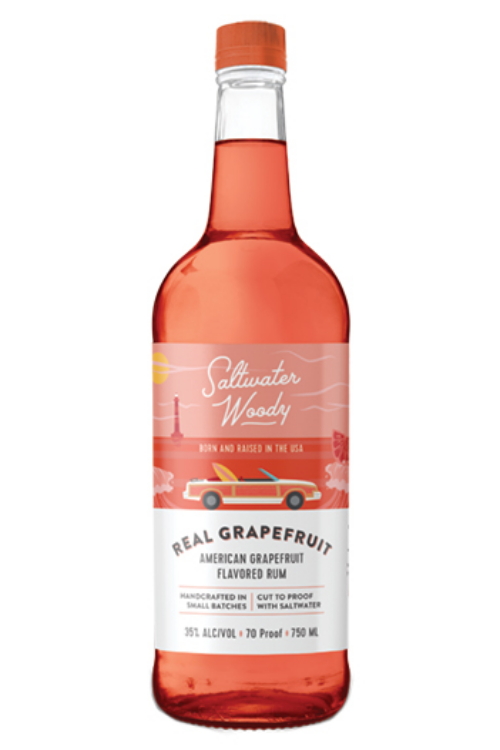 Saltwater Woody Real Grapefruit 750ml