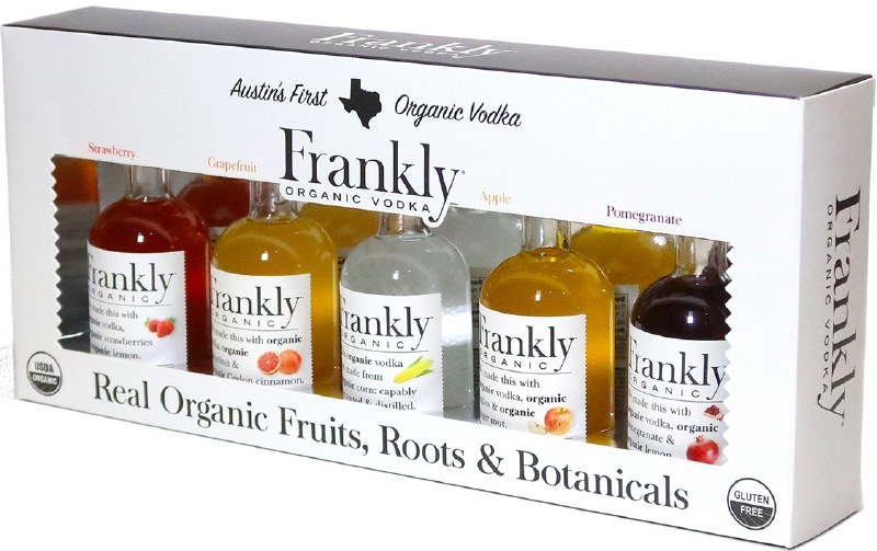 Frankly Organic Variety Pack of 5 50ml