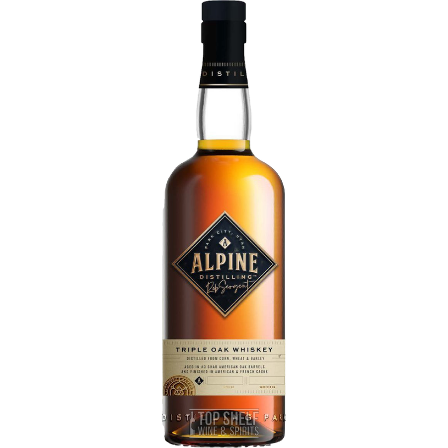 Alpine Distilling Triple Oak 750 ML