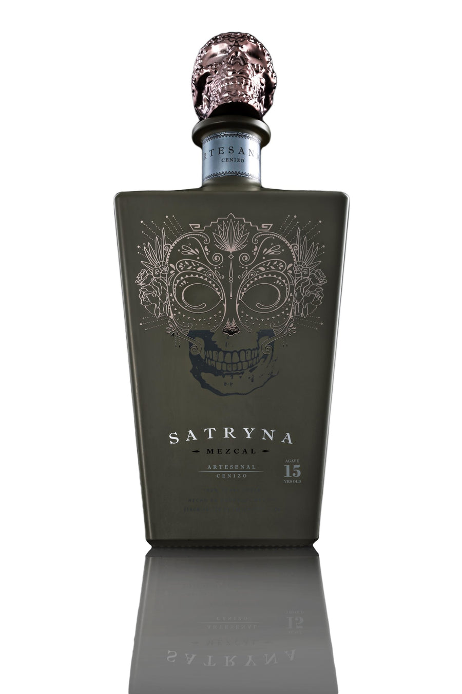 Satryna Mezcal Artesenal Cenizo 15 year 750 ML