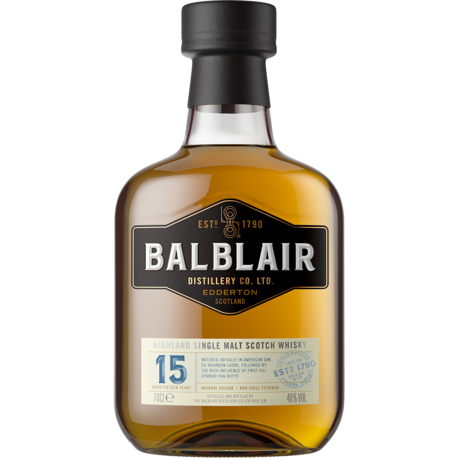 Balblair 15 Year Highland Single Malt Scotch 750ml