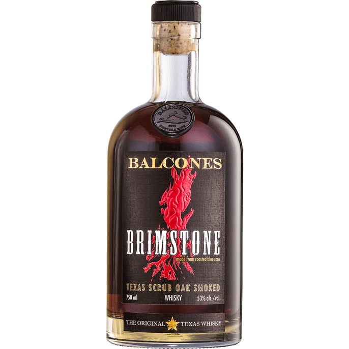 Balcones Brimstone Texas Scrub Oak Smoked Whisky 750 ml