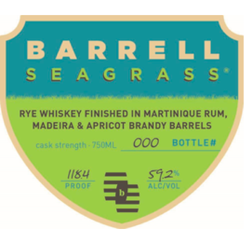 Barrell Craft Spirits Seagrass Rye Whiskey 750 ml