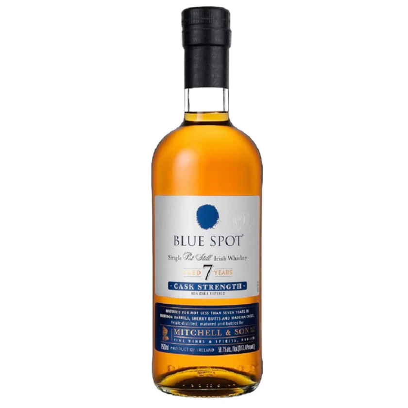 Blue Spot Single Pot Still Cask Strength 7 year 750 ml