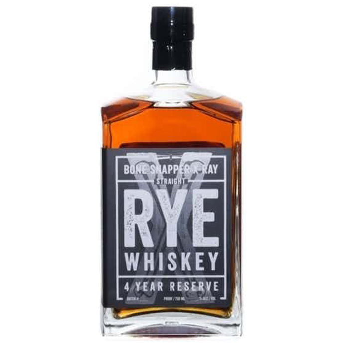 Bone Snapper X-Ray Rye Whiskey 4 Year Reserve 750ml
