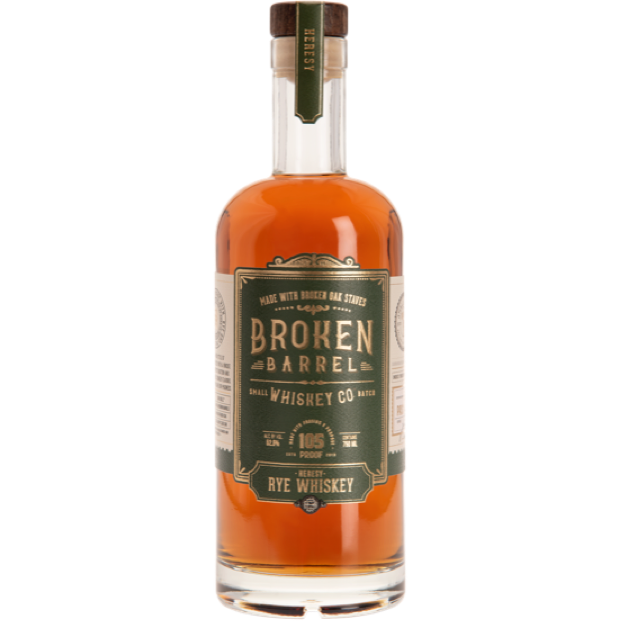 Broken Barrel Heresy Rye Whiskey 750 ml