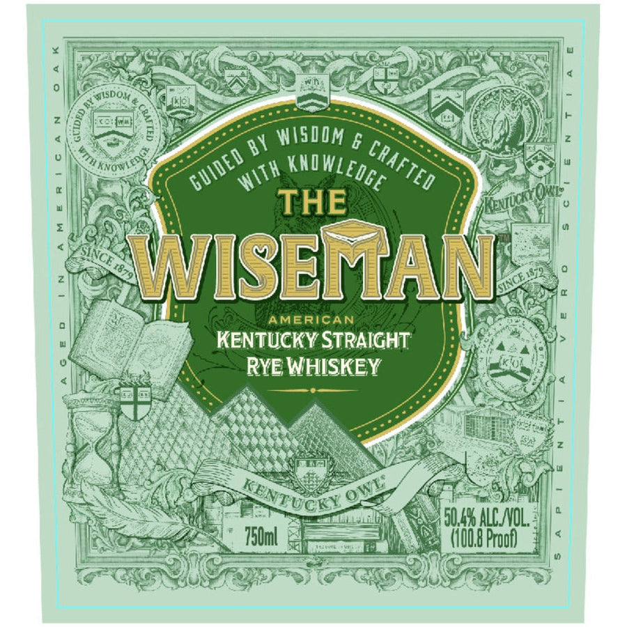 Kentucky Owl The Wiseman Straight Rye Whiskey 750 ml