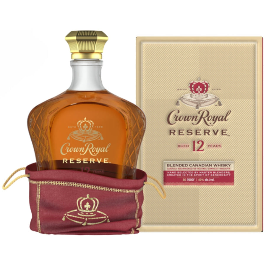 Crown Royal Reserve Blended Canadian Whisky 12 year 750 ML