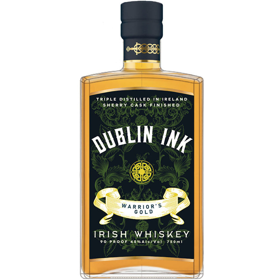 Dublin Ink Warriors Gold Irish Whiskey 750ml