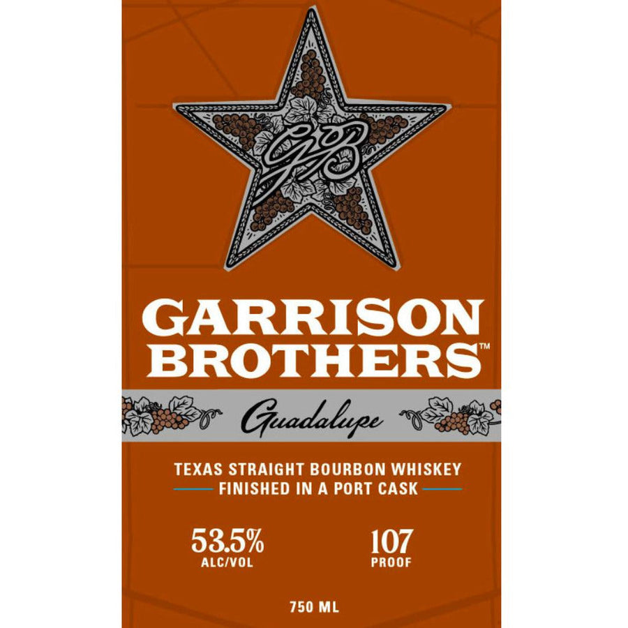 Garrison Brothers Guadalupe Bourbon 750 ml