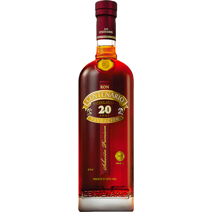 Ron Centenario Fundacion 20 Aniversario 750 ml