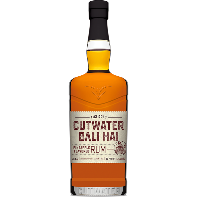 Cutwater Bali Hai Tiki Pineapple Gold Rum 750ml