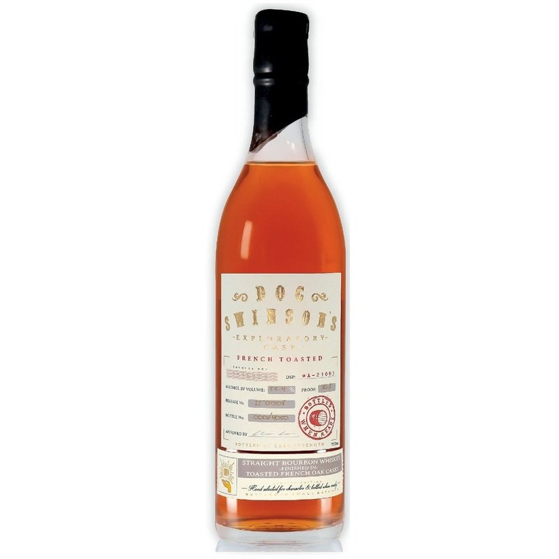 Doc Swinsons Straight Bourbon Whiskey Toasted in  French Oak Cask 750 ml