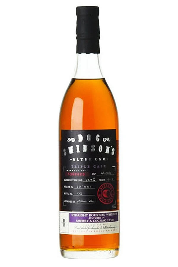 Doc Swinsons Alter Ego Triple Cask Sherry & Cognac Cask Finish Bourbon Whiskey 750 ml