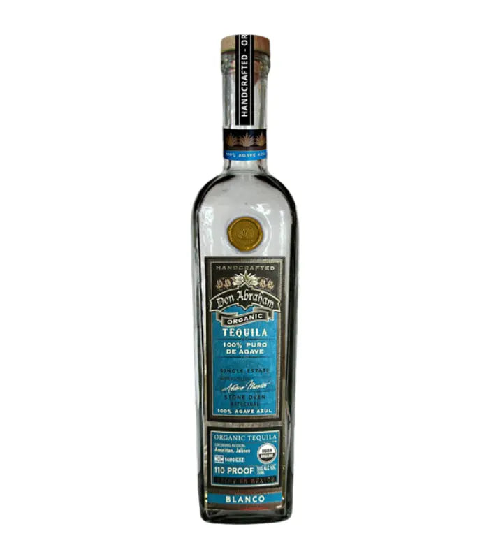 Don Abraham Organic Single Estate 110 Proof Blanco Tequila 750 ml