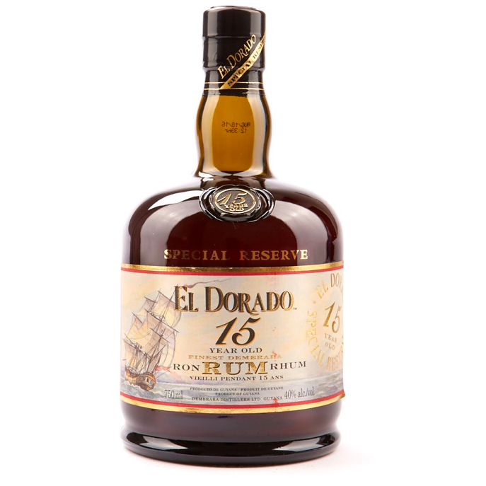 El Dorado 15 years Rum 750 ml