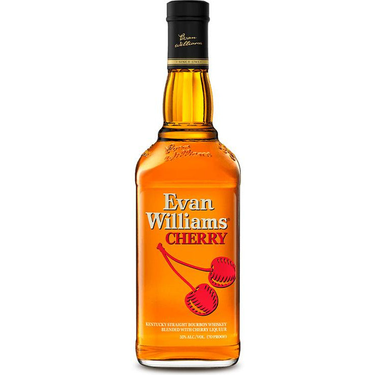 Evan Williams Cherry Bourbon Whiskey 750 ml