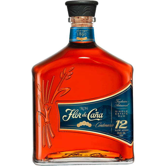 Flor de Cana Centenario Gold Rum 12 Year 750 ml