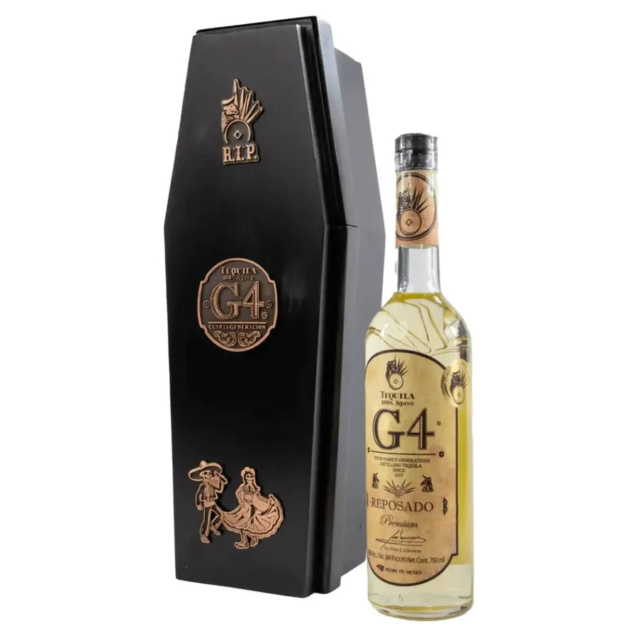 G4 Reposado De Madera Tequila Dia De Muertos 750 ml