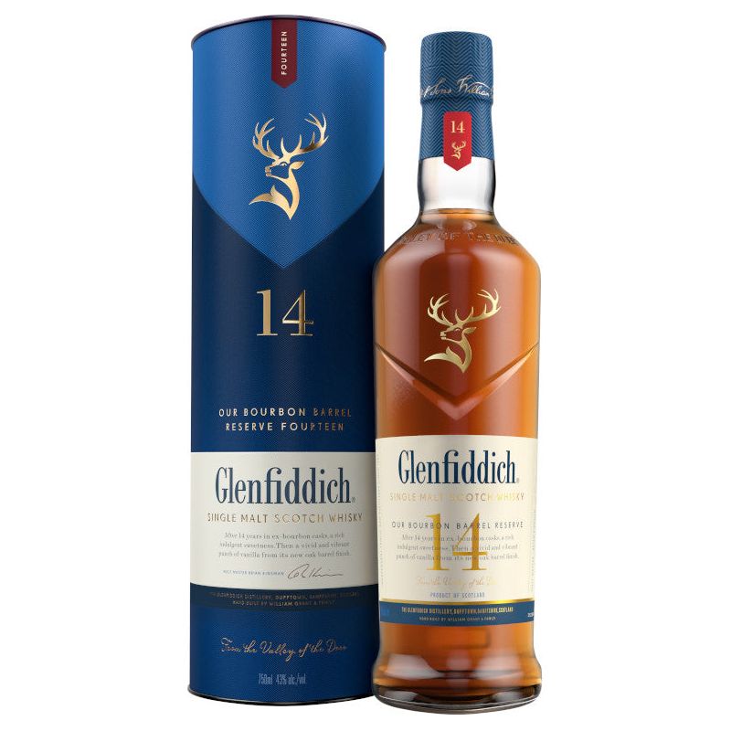 Glenfiddich Bourbon Barrel 14 Year Old 750 ml