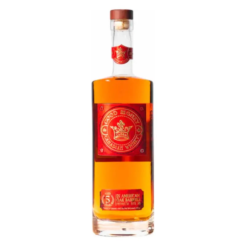 Good Money Canadian In American Oak Barrels Premium 1 Lot 50 5 year 750 ml