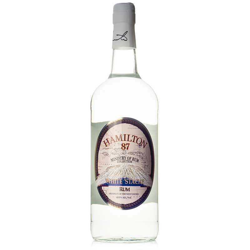 Hamilton 87 White Stache Rum 375 ml