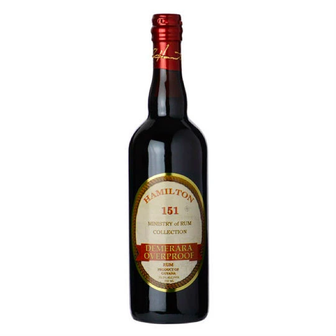 Hamilton Overproof Rum 750ml