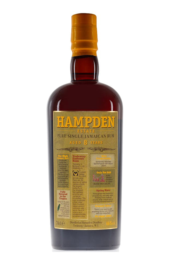 Hampden Estate Single Jamaican 8 year 750 ml