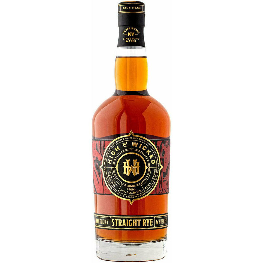 High N Wicked Kentucky Straight Rye Mash Bill 5 year 750 ml
