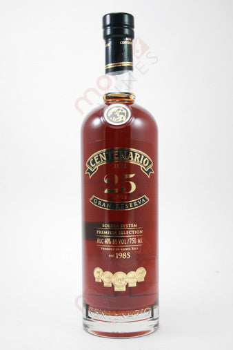 Ron Centenario El Ron De Costa Rica Aniversario 25 year 750ml
