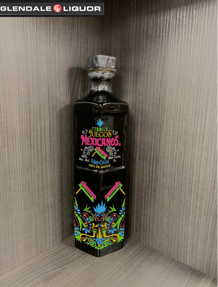 Tequila Juegos Mexicanos Anejo Cristal 1 L